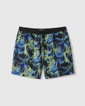 Slip de Bain Psycho Bunny Goldcreek All Over Print Swim Trunk Noir Homme | RFH-92494688